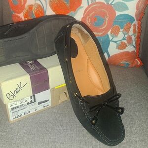 Clarks leather loafers sz 9